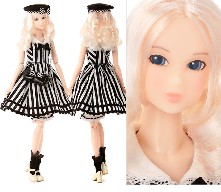 シャーリーテンプルmomokoDOLL marine stripe dress